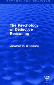 The Psychology of Deductive Reasoning book cover