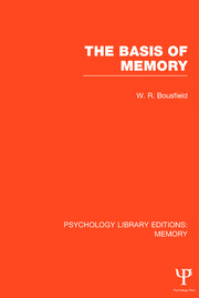 The Basis of Memory book cover