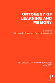 Ontogeny of Learning and Memory (PLE: Memory) book cover