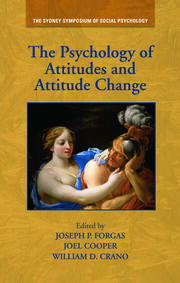The Psychology of Attitudes and Attitude Change book cover