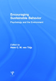 Encouraging Sustainable Behavior: Psychology and the Environment book cover