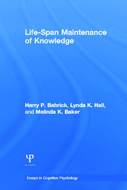 Life-Span Maintenance of Knowledge book cover