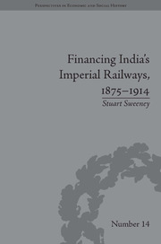 Financing India's Imperial Railways, 1875–1914 book cover