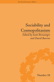 Sociability and Cosmopolitanism: Social Bonds on the Fringes of the Enlightenment book cover