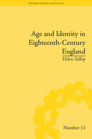 Age and Identity in Eighteenth-Century England book cover