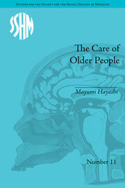 The Care of Older People: England and Japan, A Comparative Study book cover