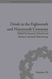 Drink in the Eighteenth and Nineteenth Centuries book cover