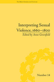 Interpreting Sexual Violence, 1660–1800 book cover