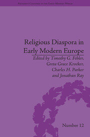 Religious Diaspora in Early Modern Europe: Strategies of Exile book cover