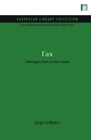 Fax: Messages from a near future book cover