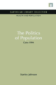 The Politics of Population: Cairo 1994 book cover