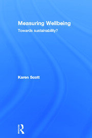 Measuring Wellbeing: Towards Sustainability? book cover