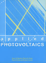 Applied Photovoltaics book cover