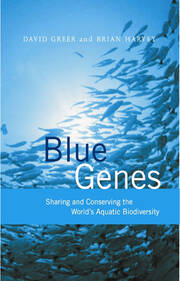 Blue Genes: Sharing and Conserving the World's Aquatic Biodiversity book cover