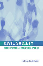 Civil Society: Measurement, Evaluation, Policy book cover