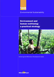 UN Millennium Development Library: Environment and Human Well-being: A Practical Strategy book cover