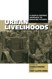 Urban Livelihoods: A People-centred Approach to Reducing Poverty book cover