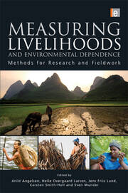 Measuring Livelihoods and Environmental Dependence: Methods for Research and Fieldwork book cover