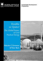 Double or Quits?: The Future of Civil Nuclear Energy book cover