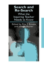 Search and re-search: What the inquiring teacher needs to know book cover