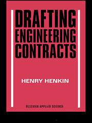 Drafting Engineering Contracts book cover