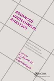 Advanced Geotechnical Analyses: Developments in Soil Mechanics and Foundation Engineering - 4 book cover