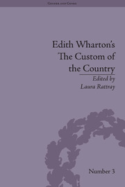 Edith Wharton's The Custom of the Country: A Reassessment book cover