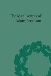 The Manuscripts of Adam Ferguson book cover