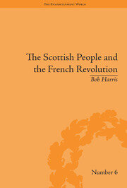 The Scottish People and the French Revolution book cover