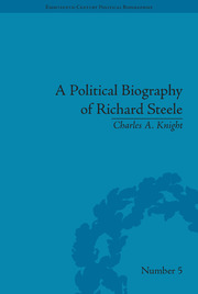 A Political Biography of Richard Steele book cover