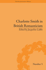 Charlotte Smith in British Romanticism book cover