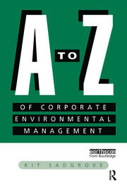 A-Z of Corporate Environmental Management book cover