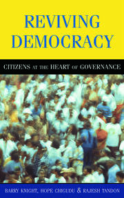Reviving Democracy: Citizens at the Heart of Governance book cover