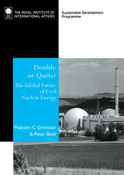 Double or Quits?: The Future of Civil Nuclear Energy book cover