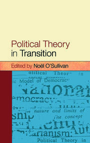 Political Theory In Transition book cover