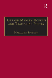 Gerard Manley Hopkins and Tractarian Poetry book cover