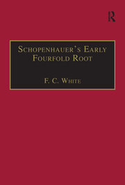 Schopenhauer's Early Fourfold Root: Translation and Commentary book cover