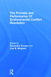 Promise and Performance Of Environmental Conflict Resolution book cover