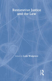 Restorative Justice and the Law book cover
