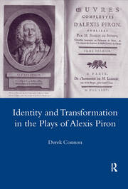 Identity and Transformation in the Plays of Alexis Piron book cover