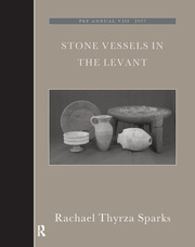 Stone Vessels in the Levant book cover
