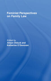 Feminist Perspectives on Family Law book cover