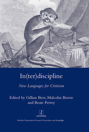 In(ter)discipline: New Languages for Criticism book cover