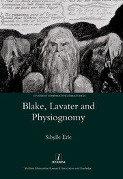 Blake, Lavater, and Physiognomy book cover