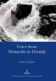 Force from Nietzsche to Derrida book cover