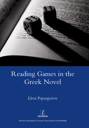 Reading Games in the Greek Novel book cover