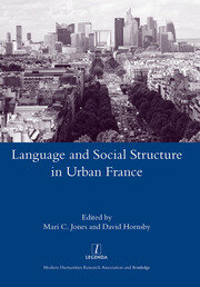 Language and Social Structure in Urban France book cover