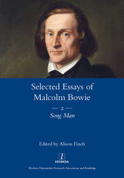 The Selected Essays of Malcolm Bowie Vol. 2: Song Man book cover