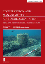 Preserving Archaeological Remains in Situ: Proceedings of the 4th International Conference book cover
