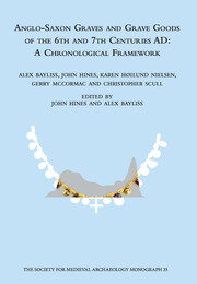 Anglo-Saxon Graves and Grave Goods of the 6th and 7th Centuries AD: A Chronological Framework book cover